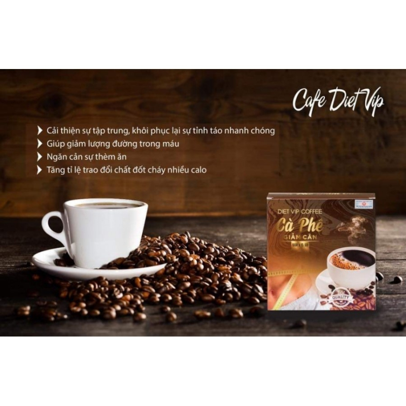 Cà phê giảm cân Diet Vip Coffee