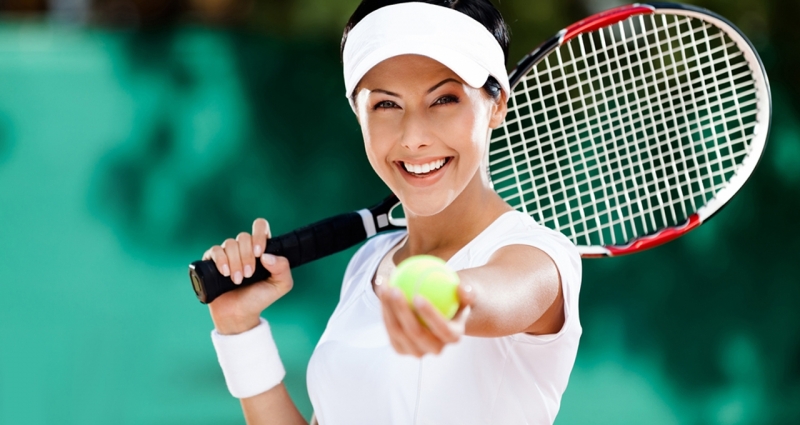 Tennis là một môn thể thao giúp bạn giảm cân