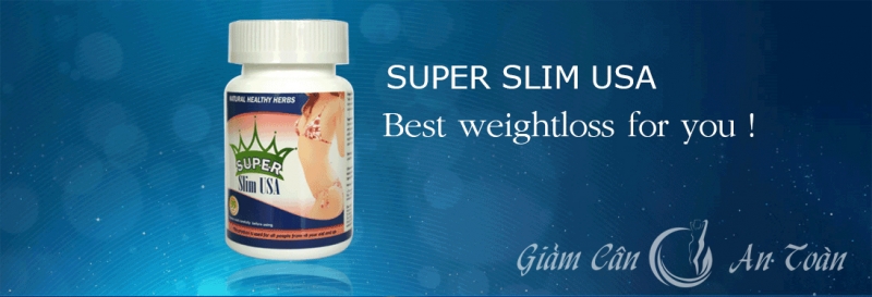 Super Slim Usa giúp giảm cân nhanh và hoàn toàn không làm cho làn da của bạn bị sạm màu