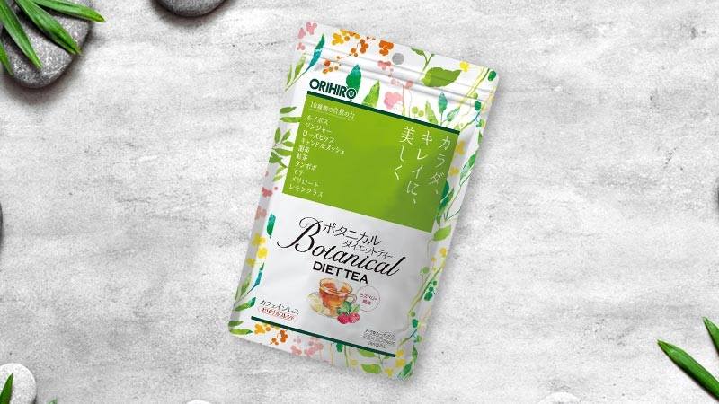 Trà thảo dược hỗ trợ giảm cân Orihiro Botanical Diet Tea