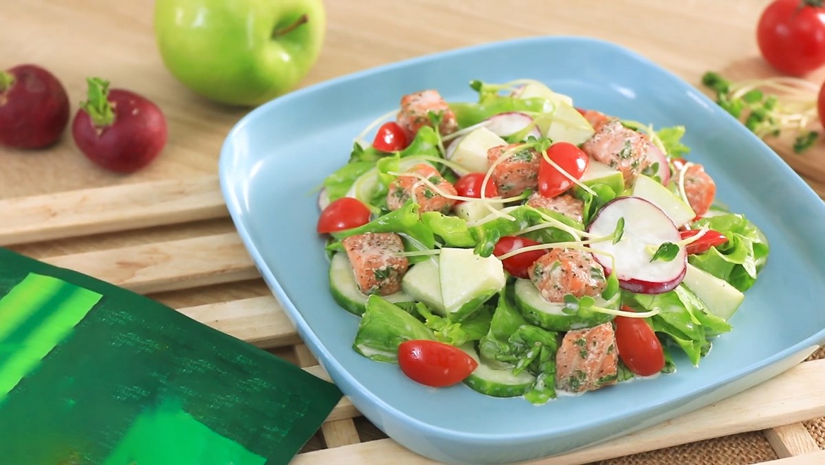 3 cách làm salad cá hồi đơn giản, thơm ngon, nhiều dinh dưỡng