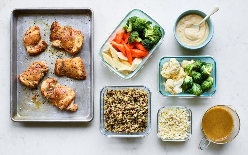 How to Meal-Prep a Week of Easy Dinners | EatingWell
