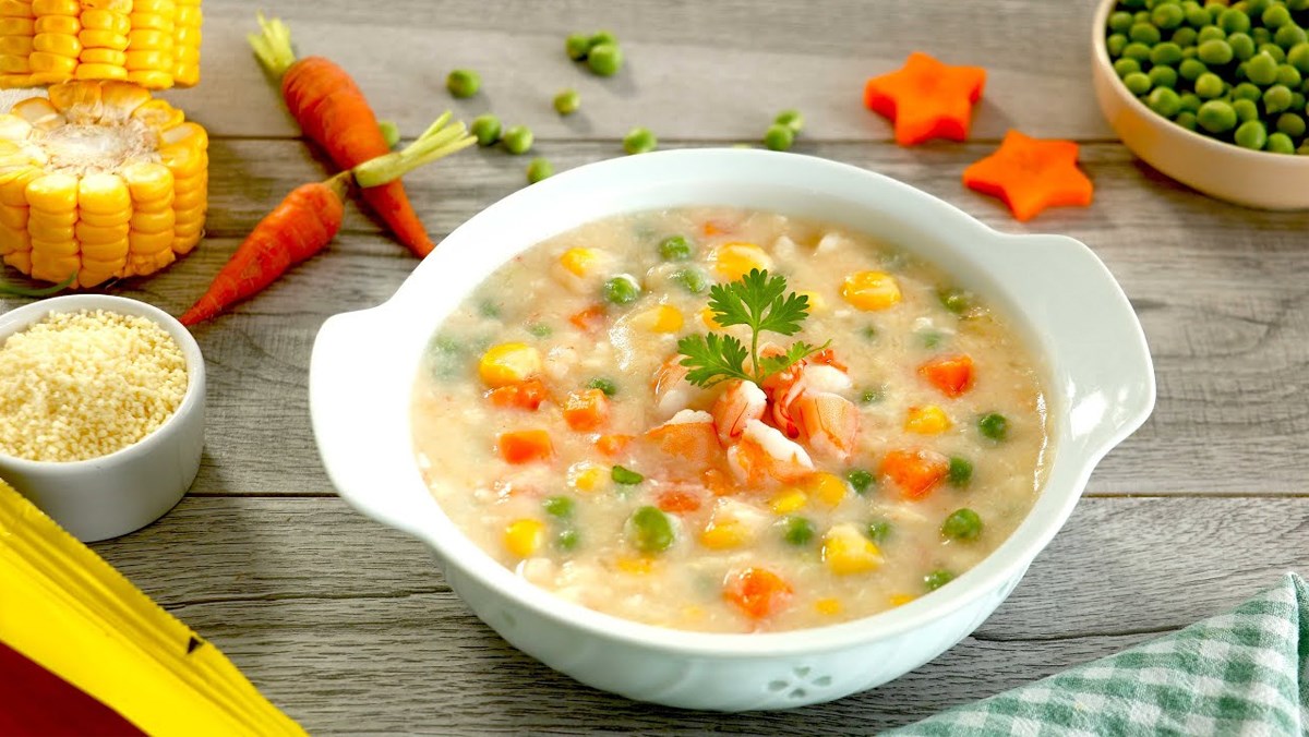 3 cách nấu súp tôm rau củ, bông cải xanh và phô mai ngon đơn giản bổ dưỡng