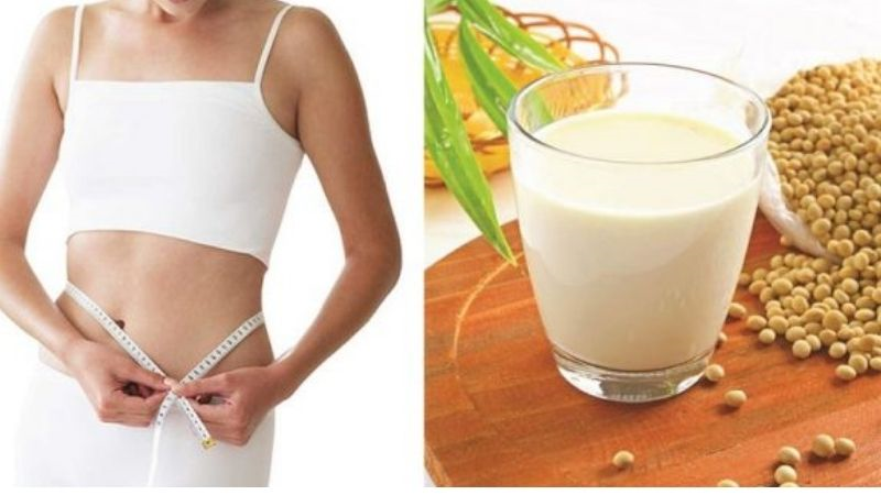 Sữa đậu nành có thể hỗ trợ cho việc giảm cân