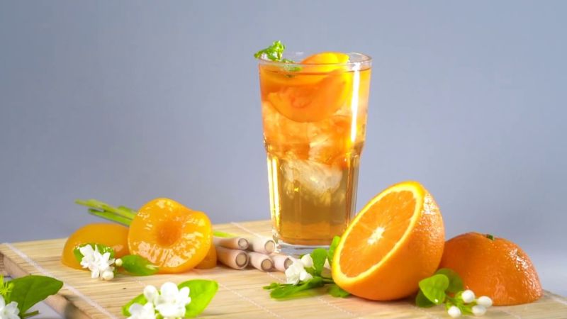 Giá trị dinh dưỡng của trà đào cam sả