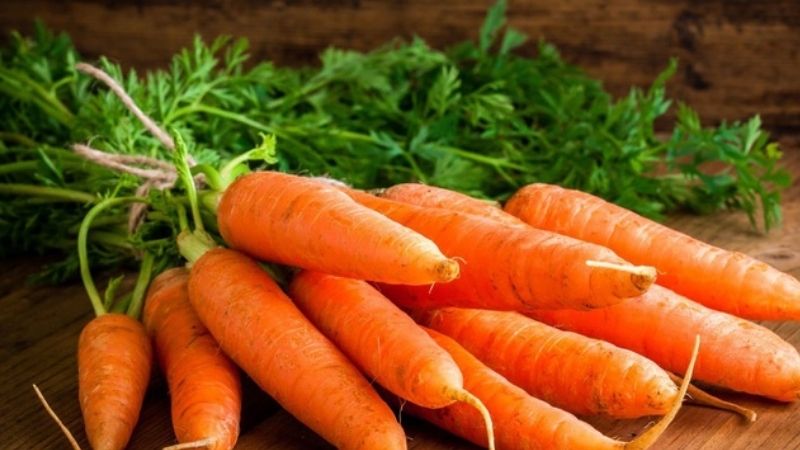 Cà rốt cung cấp nhiều vitamin A