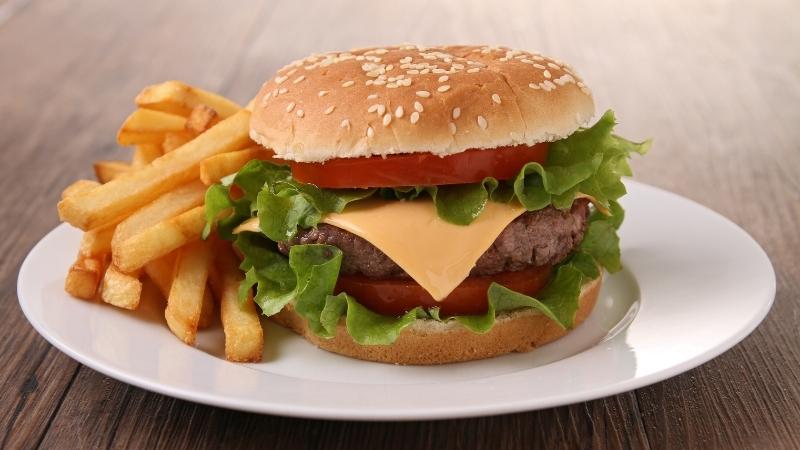 Thành phần dinh dưỡng trong hamburger