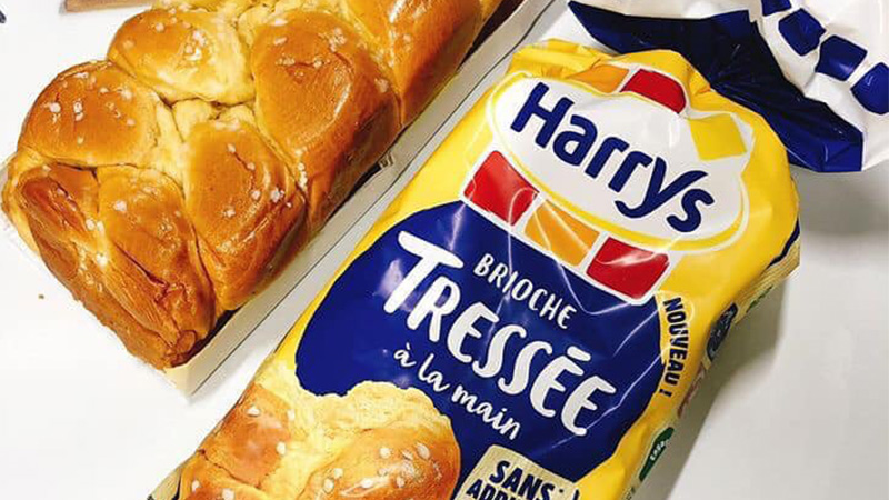 Bánh mì hoa cúc mini Pháp Harrys Brioche Tressée