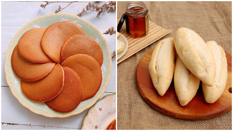Nên ăn những món ăn được chế biến từ bột mì vào buổi sáng
