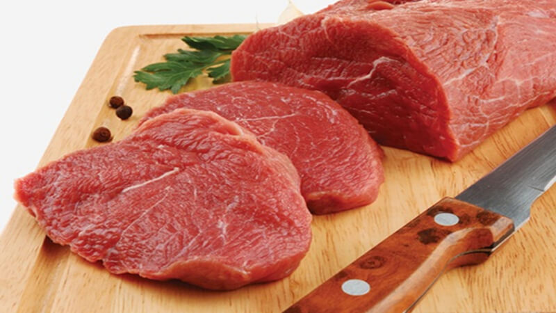 100 gam thịt bò bao nhiêu calo?