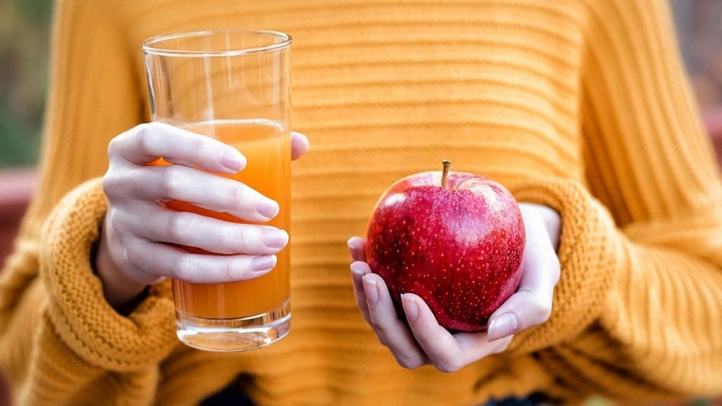 Uống nước ép táo có giảm cân không? 1 ly nước ép táo bao nhiêu calo?