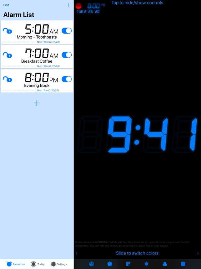 Barcode Alarm Clock
