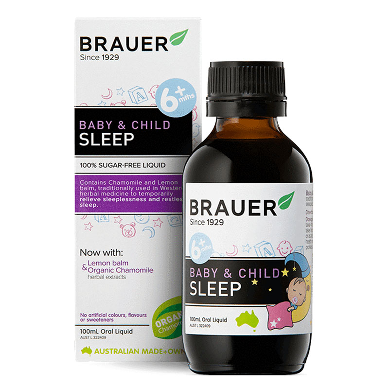 Siro hỗ trợ giấc ngủ cho bé Brauer - Brauer Baby & Child Sleep (mẫu mới)