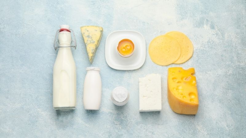 Bổ sung các sản phẩm từ sữa