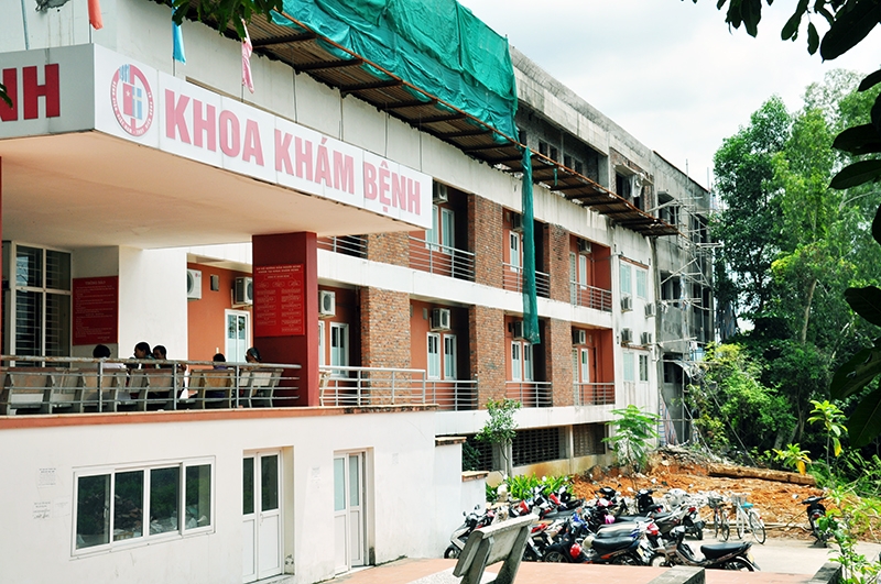 Khoa Khám bệnh tại Bệnh viện Việt Nam - Thụy Điển Uông Bí được mở rộng quy mô