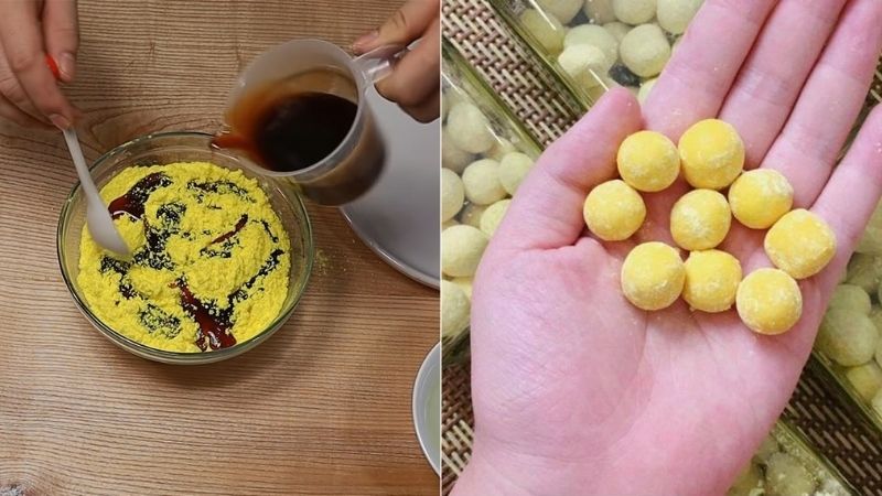 Cách pha tinh bột nghệ với mật ong