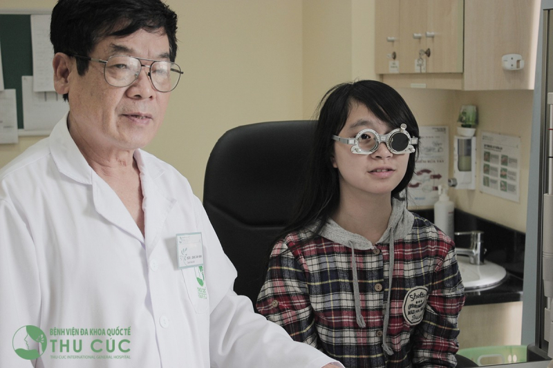 Chuyên khoa mắt Bệnh viện Đa Khoa Quốc Tế Thu Cúc