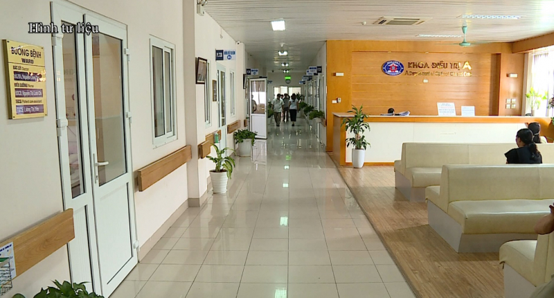 Khu vực sảnh bệnh viện