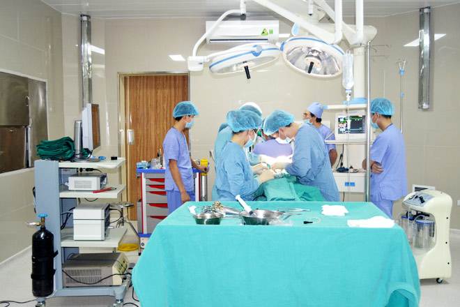 Phẫu thuật nội soi tại Bệnh viện Đa khoa Hùng Vương