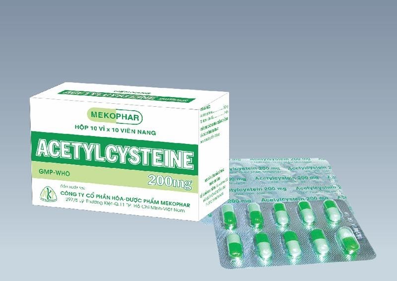 Tìm hiểu thuốc Acetylcystein - thuốc chữa long đờm hiệu quả