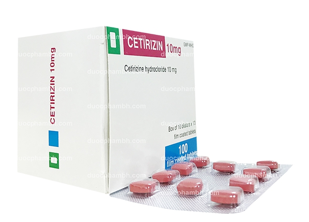 Những tác dụng không mong muốn của thuốc Cetirizin