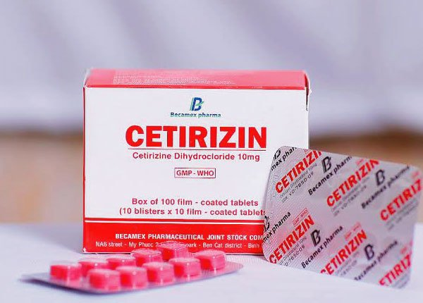Dùng thuốc Cetirizin ngăn cản quá trình hoạt động của Histamine